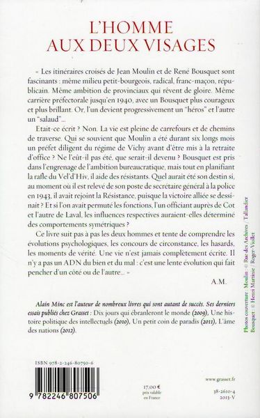 Produktbild: L'homme aux deux visages