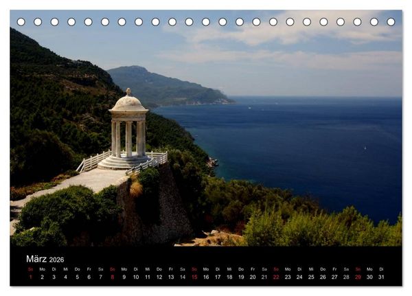 Produktbild: Mallorca 2026 - Insel der Tr&auml;ume (Tischkalender 2026 DIN A5 quer), CALVENDO Monatskalender