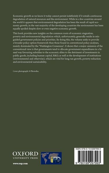 Produktbild: Economic Development and Environmental Sustainability
