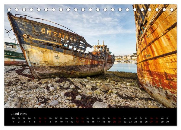 Produktbild: Sehnsucht Bretagne (Tischkalender 2026 DIN A5 quer), CALVENDO Monatskalender