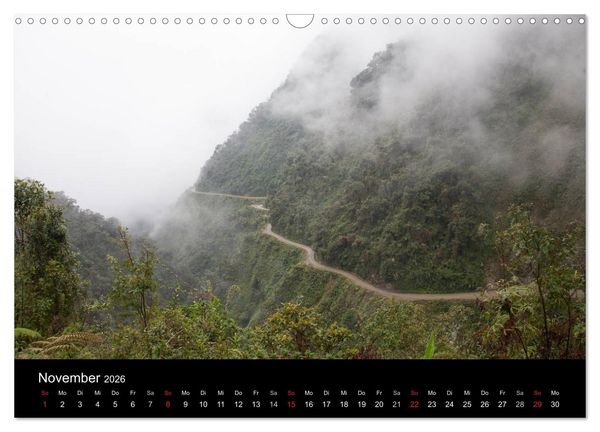 Produktbild: Bolivien (Wandkalender 2026 DIN A3 quer), CALVENDO Monatskalender