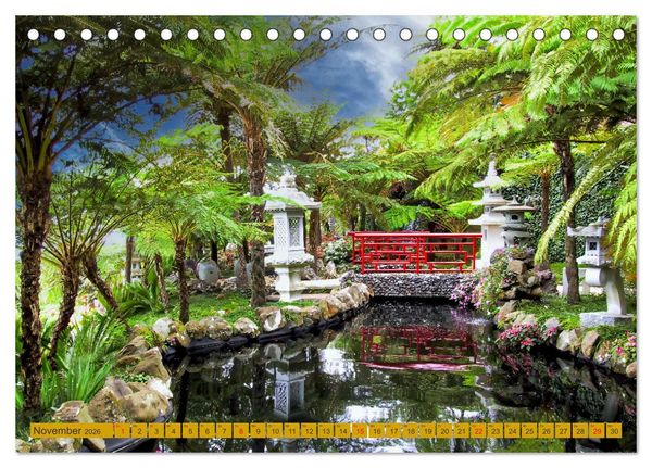 Produktbild: Madeira, Insel im ewigen Fr&uuml;hling (Tischkalender 2026 DIN A5 quer), CALVENDO Monatskalender