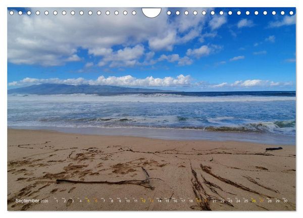 Produktbild: Hawaii, Maui and Big Island (Wall Calendar 2026 DIN A4 landscape), CALVENDO 12 Month Wall Calendar