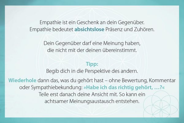 Produktbild: Wertsch&auml;tzend kommunizieren &ndash; achtsam miteinander umgehen - Einf&uuml;hlsamkeit als Schl&uuml;ssel zu Gl&uuml;ck und Erfolg