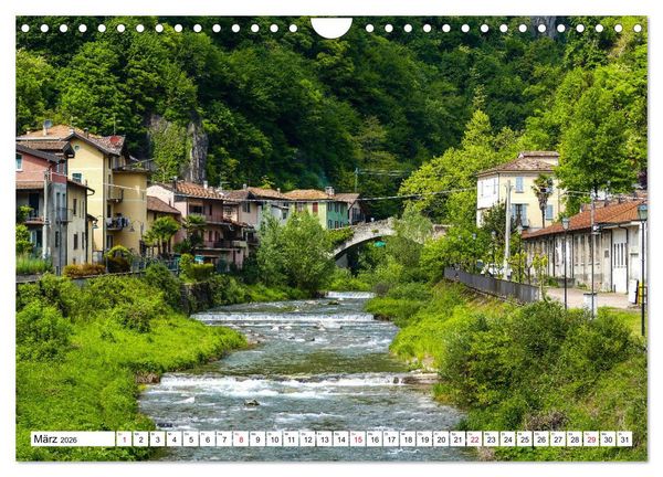 Produktbild: Impressionen vom Luganer See (Wandkalender 2026 DIN A4 quer), CALVENDO Monatskalender
