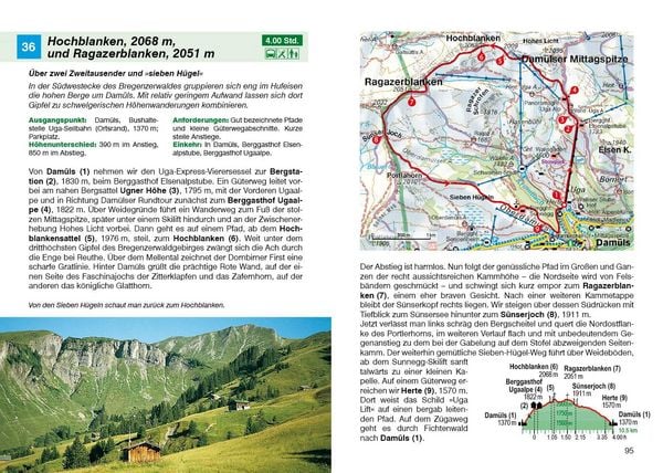 Produktbild: ROTHER Wanderf&uuml;hrer Bregenzerwald