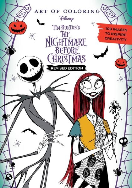 Art of Coloring: Disney Tim Burton's The Nightmare Before Christmas, Taschenbuch von Disney Books, Penguin LLC US, 978-1-368-08165-8