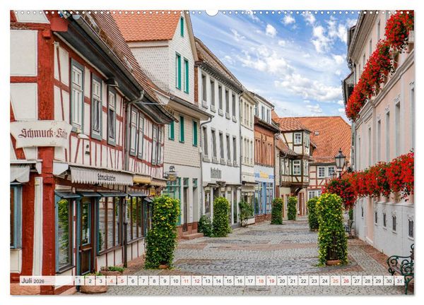 Produktbild: Michelstadt Impressionen (hochwertiger Premium Wandkalender 2026 DIN A2 quer), Kunstdruck in Hochglanz