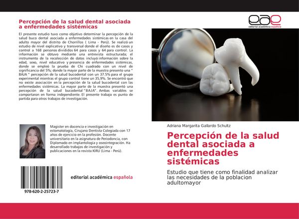 Produktbild: Percepci&oacute;n de la salud dental asociada a enfermedades sist&eacute;micas