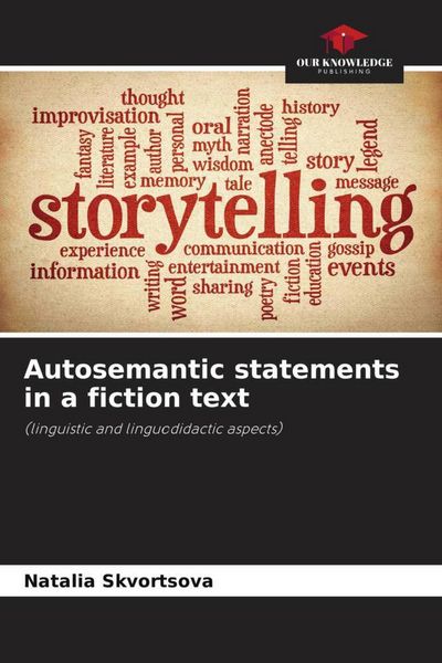 Produktbild: Autosemantic statements in a fiction text