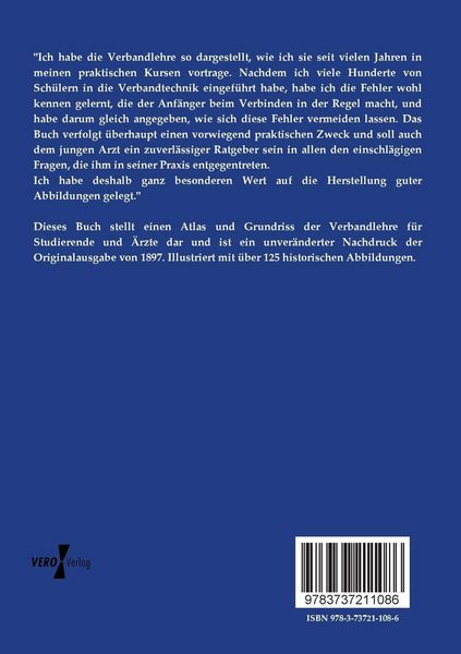 Produktbild: Atlas und Grundriss der Verbandlehre f&uuml;r Studierende und &Auml;rzte