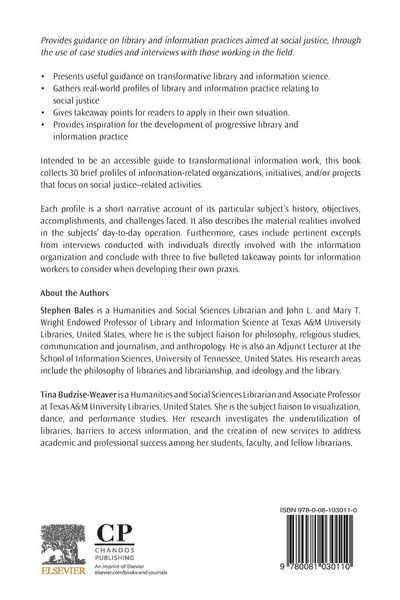 Produktbild: Transformative Library and Information Work