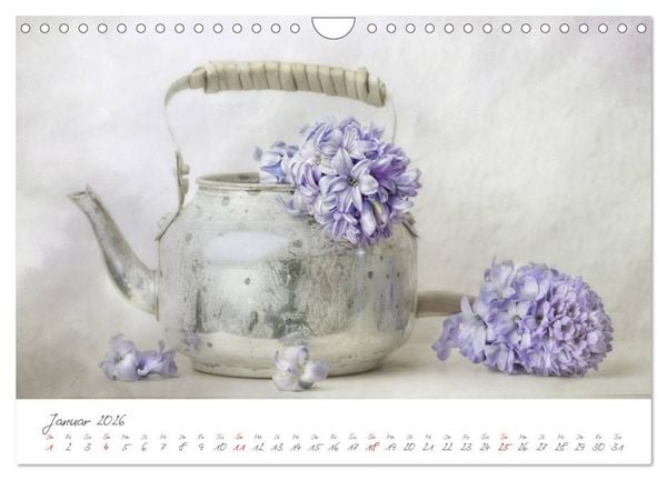 Produktbild: Bl&uuml;ten Poesie (Wandkalender 2026 DIN A4 quer), CALVENDO Monatskalender