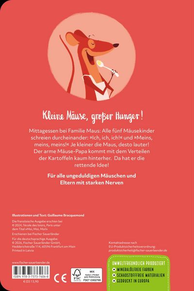 Produktbild: Ich, ich, ich! F&uuml;nf M&auml;use haben Hunger