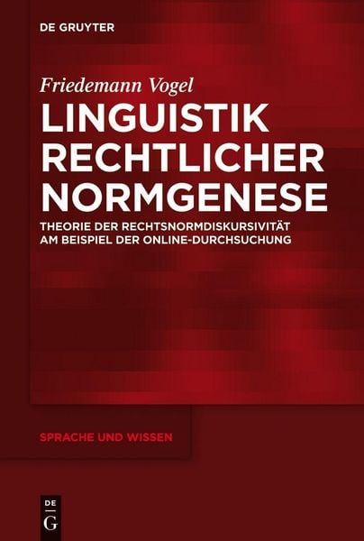 Produktbild: Linguistik rechtlicher Normgenese