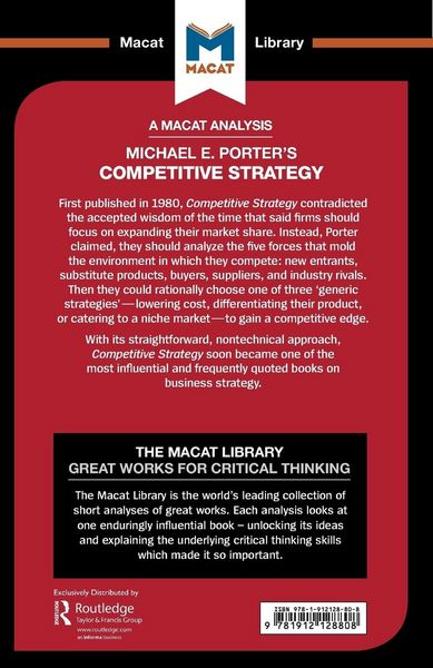 Produktbild: An Analysis of Michael E. Porter's Competitive Strategy