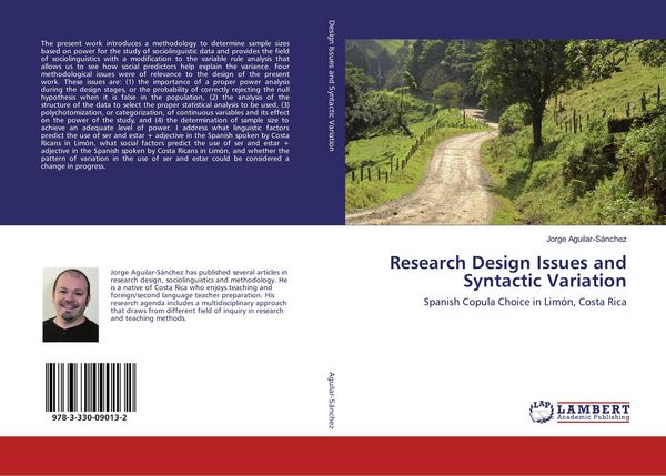 Produktbild: Research Design Issues and Syntactic Variation