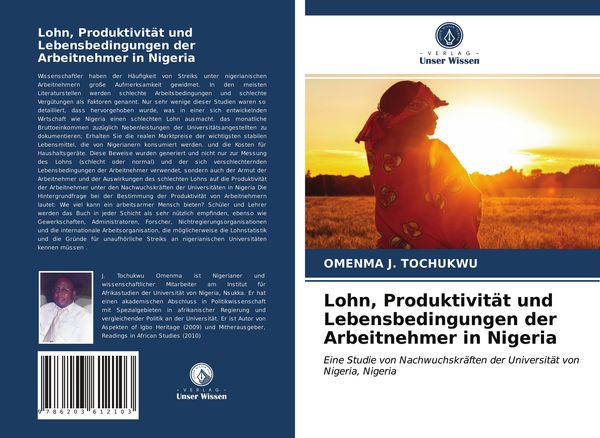 Produktbild: Lohn, Produktivit&auml;t und Lebensbedingungen der Arbeitnehmer in Nigeria