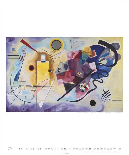 Produktbild: Wassily Kandinsky Edition Kalender 2027