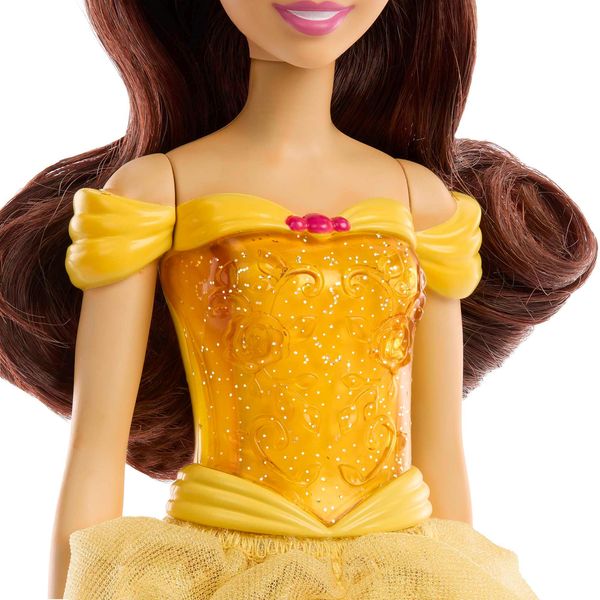 Produktbild: Disney Prinzessin-Spielzeug, Belle-Modepuppe mit Accessoires