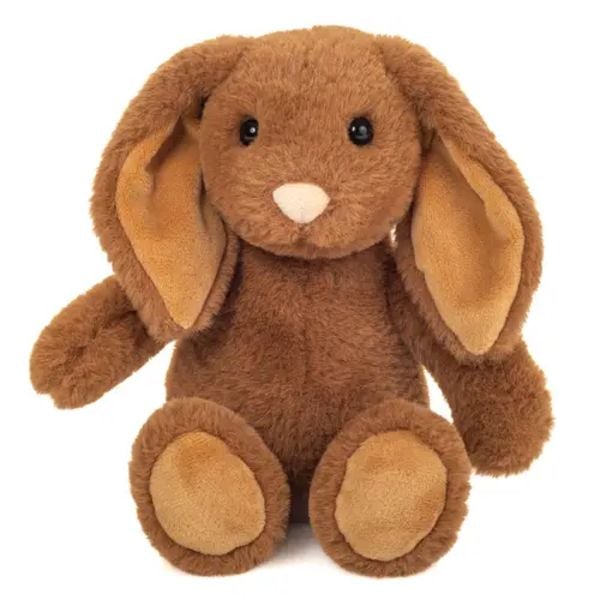 Teddy Hermann 93976 - Häschen Cara dunkelbraun, Plüsch, 25 cm