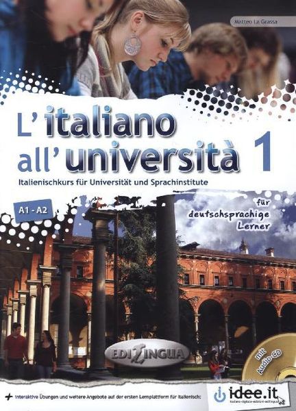 Produktbild: L'italiano all'universit&agrave; 1 f&uuml;r deutschspr. Lerner