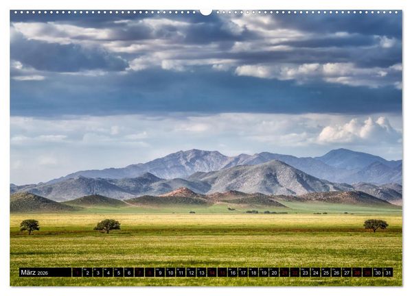 Produktbild: Namibia - Land der Kontraste (Wandkalender 2026 DIN A2 quer), CALVENDO Monatskalender