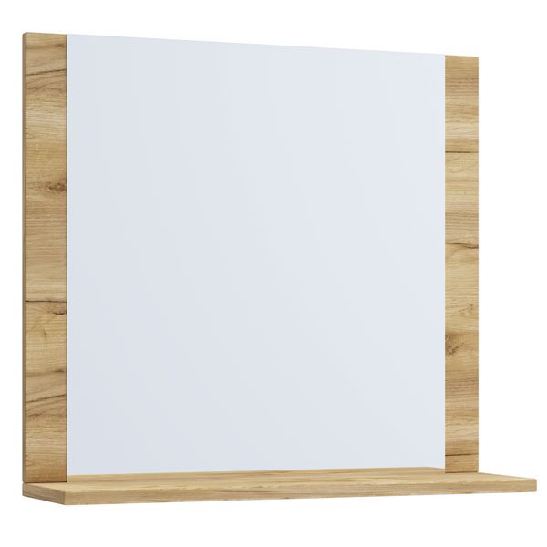 Produktbild: Badspiegel Wandspiegel Bad Ablage Lendas 55x60 cm