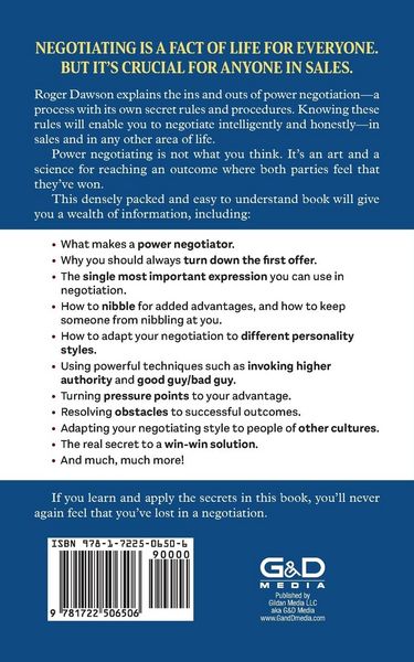 Produktbild: Ultimate Power Negotiating for Salespeople Master Course
