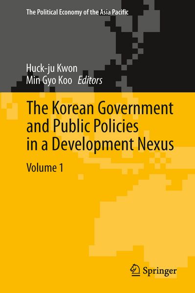 Produktbild: The Korean Government and Public Policies in a Development Nexus, Volume 1