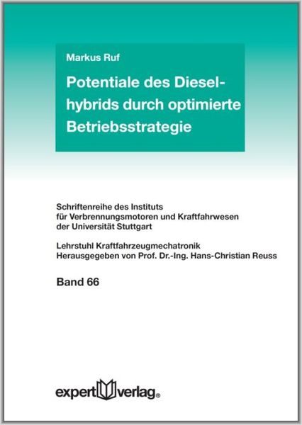 Produktbild: Potentiale des Dieselhybrids durch optimierte Betriebsstrategie