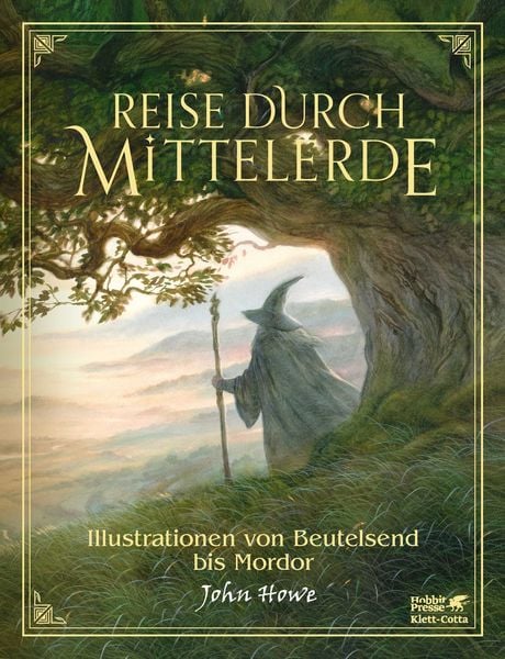 Reise durch Mittelerde, Gebundene Ausgabe von John Howe, Klett Cotta, 978-3-608-98564-1