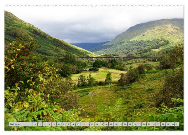 Produktbild: Wundersch&ouml;nes Schottland - Bilderreise durch ein sagenumwobenes Land (hochwertiger Premium Wandkalender 2026 DIN A2 quer), Kunstdruck in Hochglanz