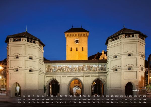 Produktbild: M&uuml;nchen - Zwischen Alpenblick und Altstadtflair - 2027 - Kalender DIN A3