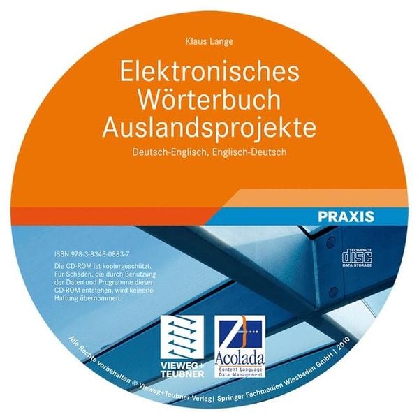 Elektronisches Wörterbuch Auslandsprojekte/Dt.-Eng.