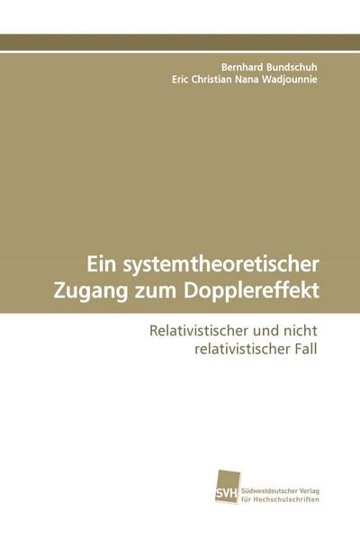 Produktbild: Ein systemtheoretischer Zugang zum Dopplereffekt