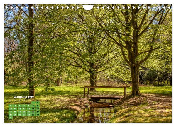 Produktbild: Park Sch&ouml;nbusch Aschaffenburg (Wandkalender 2026 DIN A4 quer), CALVENDO Monatskalender