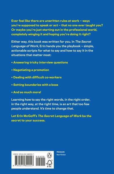Produktbild: The Secret Language of Work