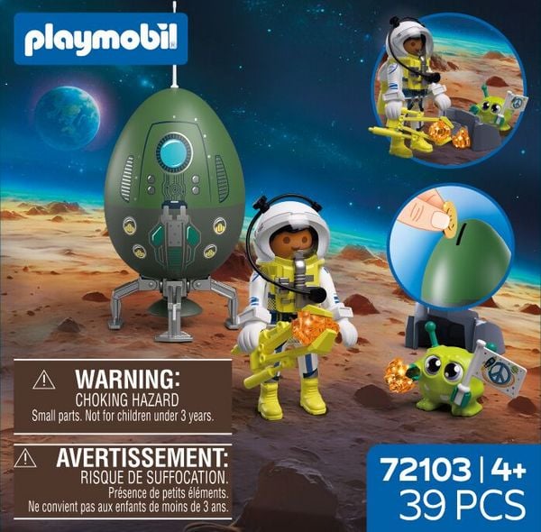 Produktbild: PLAYMOBIL 72103 Spiel-Ei: Weltraum
