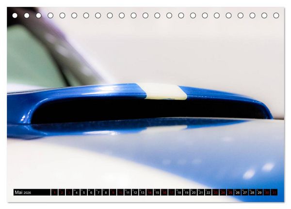 Produktbild: Ford Mustang - Die Legende (Tischkalender 2026 DIN A5 quer), CALVENDO Monatskalender