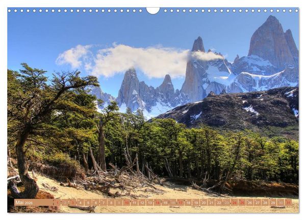 Produktbild: Wildes Patagonien - Abenteuer am Ende der Welt (Wandkalender 2026 DIN A3 quer), CALVENDO Monatskalender