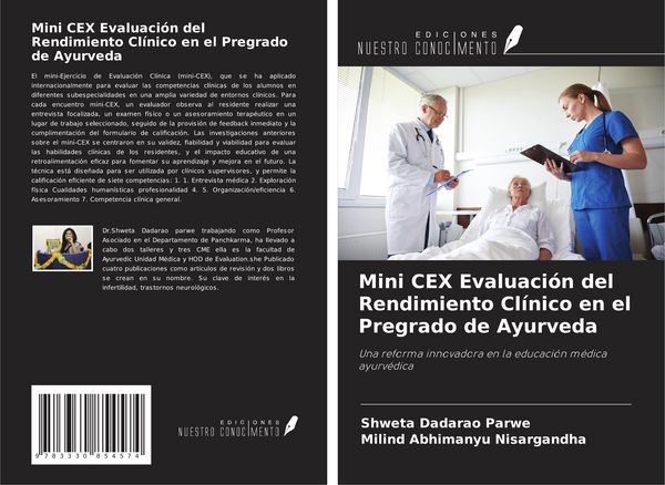 Produktbild: Mini CEX Evaluaci&oacute;n del Rendimiento Cl&iacute;nico en el Pregrado de Ayurveda