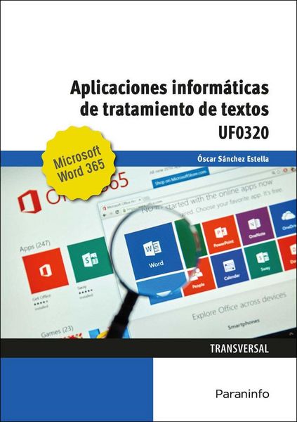 Produktbild: Aplicaciones inform&aacute;ticas de tratamiento de textos. Microsoft Word 365