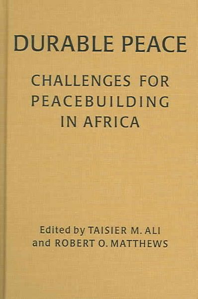 Produktbild: Ali, T: Durable Peace