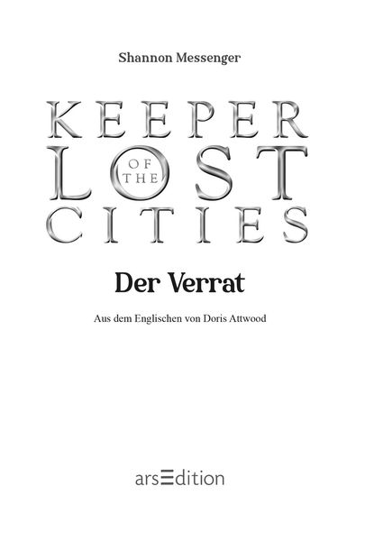 Produktbild: Keeper of the Lost Cities &ndash; Der Verrat (Keeper of the Lost Cities 4)