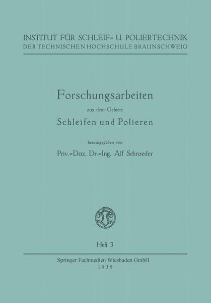 Produktbild: Grundlegende Erkenntnisse &uuml;ber das Schleifen von Hartstoffen