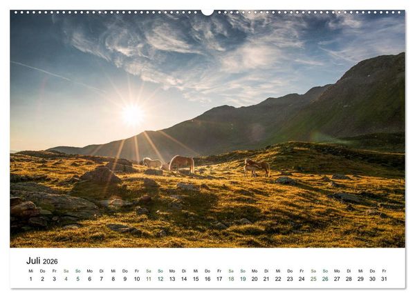 Produktbild: Ultental - Ein Jahr in Bildern (Wandkalender 2026 DIN A2 quer), CALVENDO Monatskalender