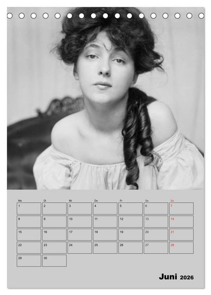 Produktbild: Diven der Stummfilm-&Auml;ra (Tischkalender 2026 DIN A5 hoch), CALVENDO Monatskalender