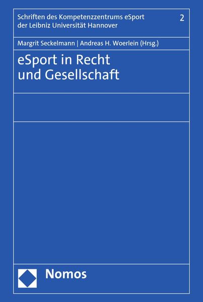 Produktbild: ESport in Recht und Gesellschaft