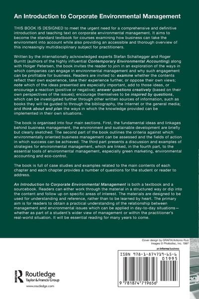 Produktbild: An Introduction to Corporate Environmental Management